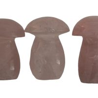 Rose Quartz mushrooms