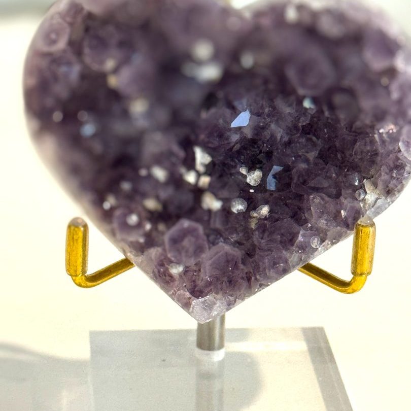amethyst heart